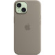 Чохол до мобільного телефона Apple iPhone 15 Silicone Case with MagSafe Clay (MT0Q3ZM\/A)