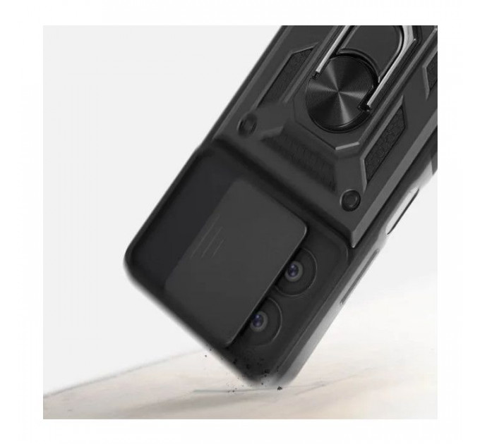 Чохол до мобільного телефона BeCover Military Xiaomi Redmi 12 Black (710009)