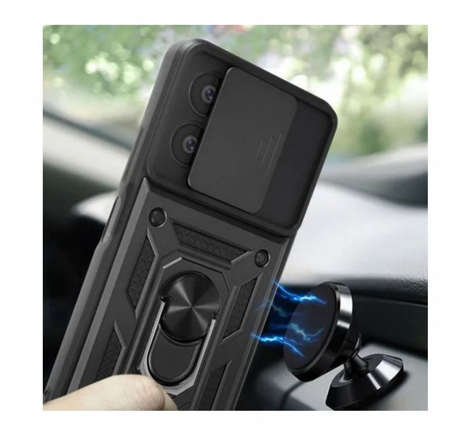 Чохол до мобільного телефона BeCover Military Xiaomi Redmi 12 Black (710009)