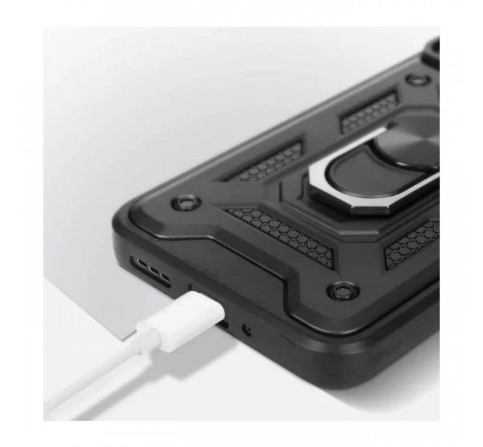Чохол до мобільного телефона BeCover Military Xiaomi Redmi 12 Black (710009)