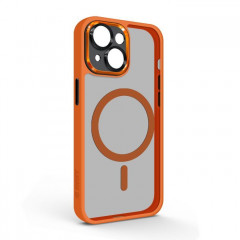 Чохол до мобільного телефона Armorstandart Unit MagSafe SE Apple iPhone 15 Orange Black (ARM75360)