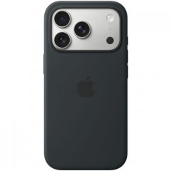 Чохол до мобільного телефона Apple iPhone 17 Pro Silicone with MagSafe Black Model A3559 (MGFK4ZM\/A)