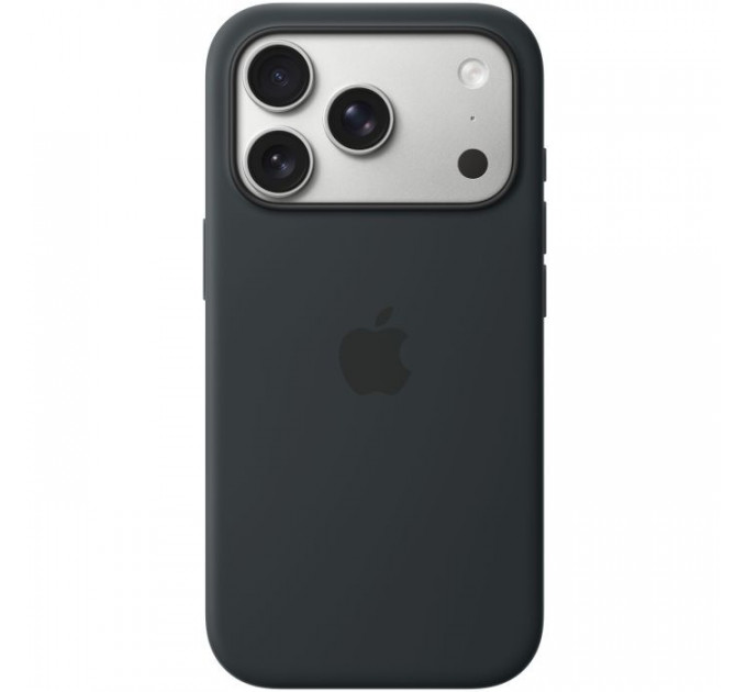 Чохол до мобільного телефона Apple iPhone 17 Pro Silicone with MagSafe Black Model A3559 (MGFK4ZM\/A)