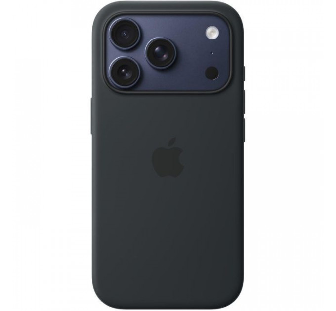 Чохол до мобільного телефона Apple iPhone 17 Pro Silicone with MagSafe Black Model A3559 (MGFK4ZM\/A)