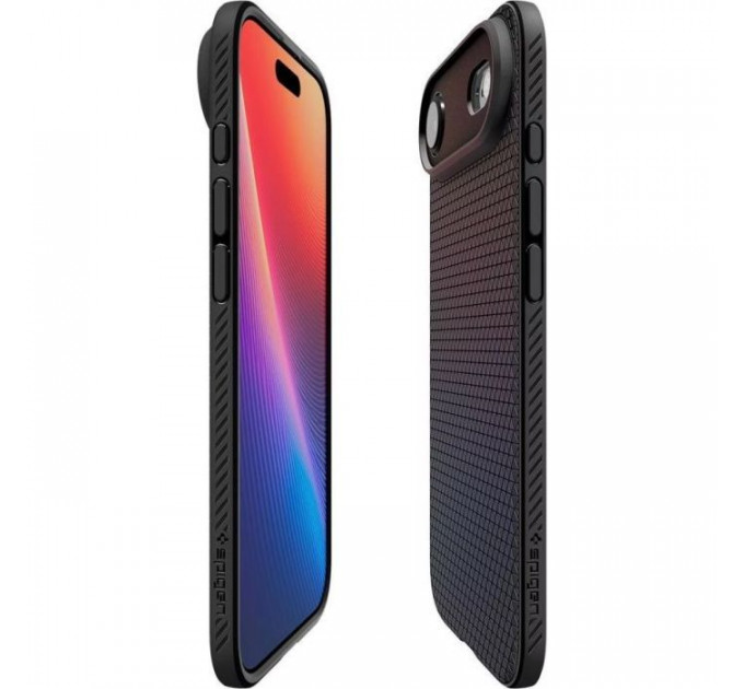 Чохол до мобільного телефона Spigen Liquid Air iPhone 17 Air Matte Black (ACS10302)