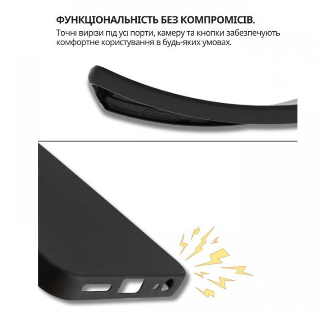 Чохол до мобільного телефона BeCover Silicone Tecno Spark Go 2 (KM4) Black (714681)