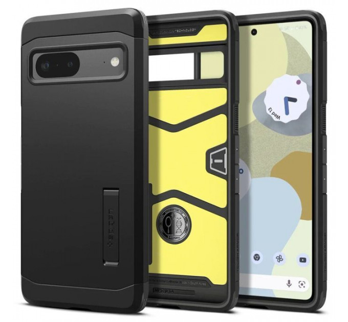 Чохол до мобільного телефона Spigen Tough Armor Google Pixel 7 Black (8809811862546)