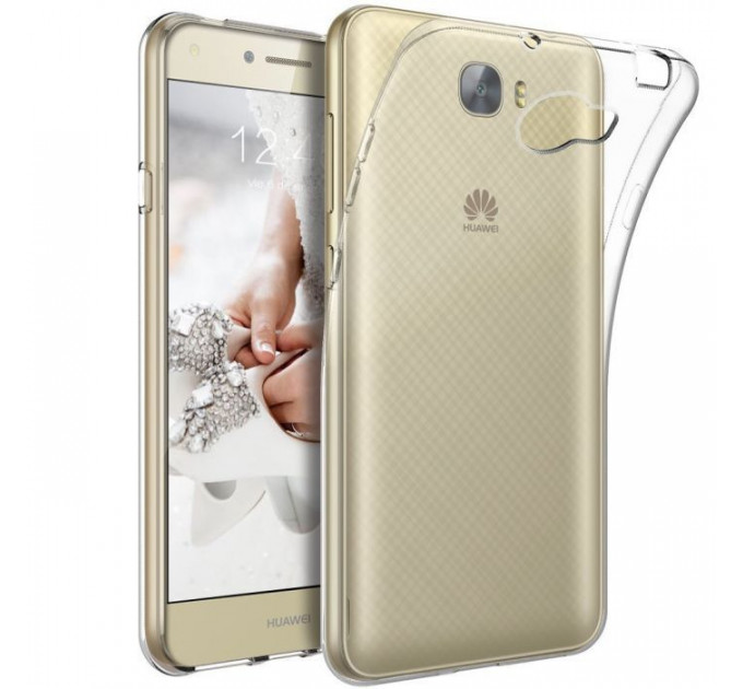 Чохол до мобільного телефона для Huawei Y5 II Clear tpu (transparent) Laudtec (LC-HY5IIT)