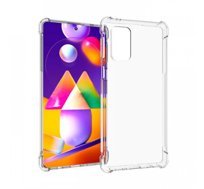 Чохол до мобільного телефона BeCover Anti-Shock Samsung Galaxy M31s SM-M317 Clear (705233)