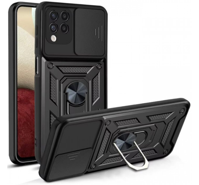 Чохол до мобільного телефона BeCover Military Samsung Galaxy A12 SM-A125 \/ M12 SM-M125 Black (705640)