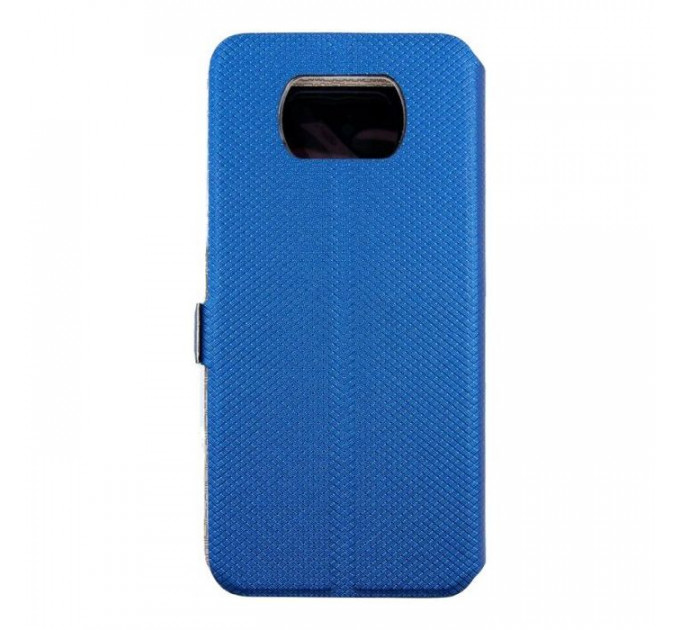 Чехол для мобильного телефона Dengos Flipp-Book Call ID POCO X3, blue (DG-SL-BK-279)