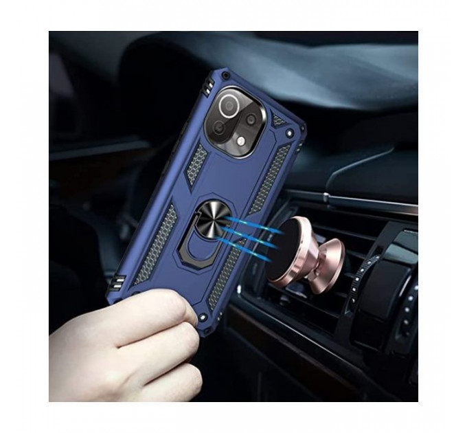 Чохол до мобільного телефона BeCover Military Xiaomi Mi 11 Lite \/ Mi 11 Lite 5G Blue (706643)