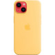 Чехол для мобильного телефона Apple iPhone 14 Plus Silicone Case с MagSafe - Sunglow,Model A2911 (MPTD3ZE\/A)