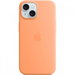 Чохол до мобільного телефона Apple iPhone 15 Silicone Case with MagSafe Orange Sorbet (MT0W3ZM\/A)