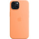 Чехол для мобильного телефона Apple iPhone 15 Silicone Case with MagSafe Orange Sorbet (MT0W3ZM\/A)