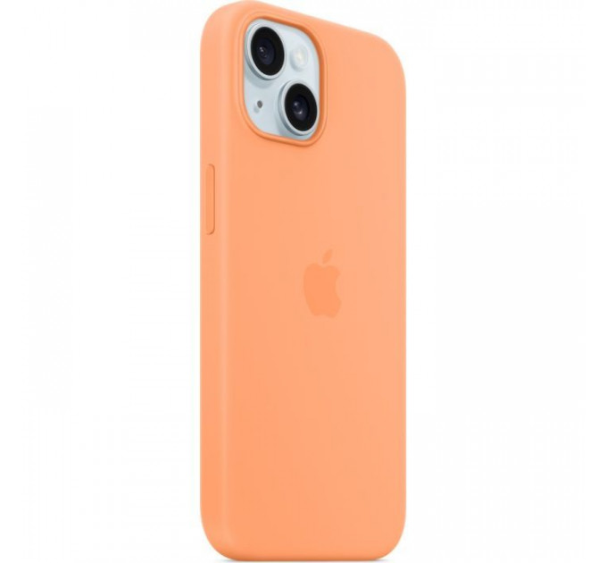 Чехол для мобильного телефона Apple iPhone 15 Silicone Case with MagSafe Orange Sorbet (MT0W3ZM\/A)