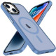 Чохол до мобільного телефона 2E Basic Apple iPhone 15 Ultra Soft Touch MagSafe Cover Light Blue (2E-IPH-15U-OCLS-LB)