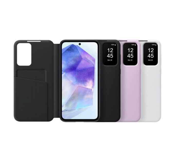 Чехол для мобильного телефона Samsung Galaxy A55 (A556) Smart View Wallet Case White (EF-ZA556CWEGWW)