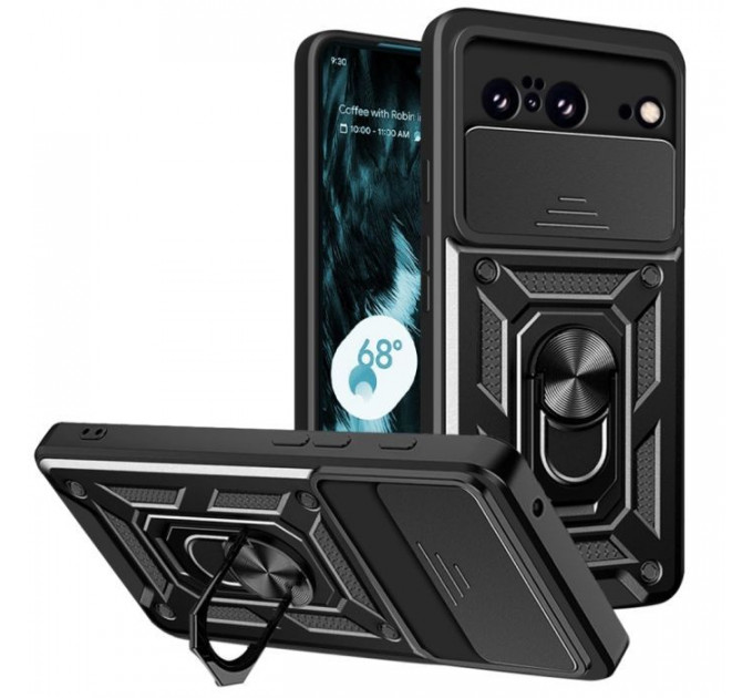Чохол до мобільного телефона BeCover Military Google Pixel 8 Black (710663)