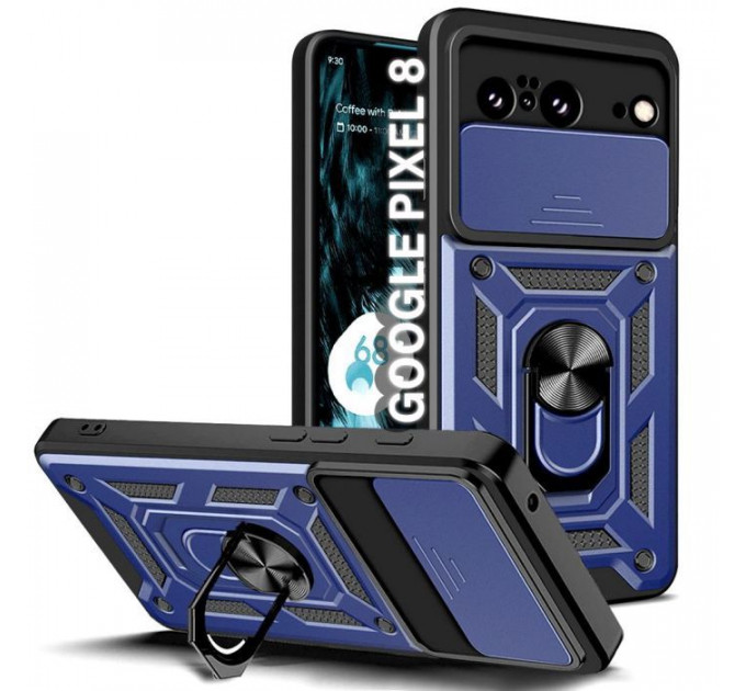 Чохол до мобільного телефона BeCover Military Google Pixel 8 Blue (710664)