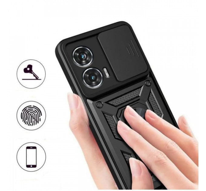 Чехол для мобильного телефона BeCover Military Motorola Moto G85 Black (712163)