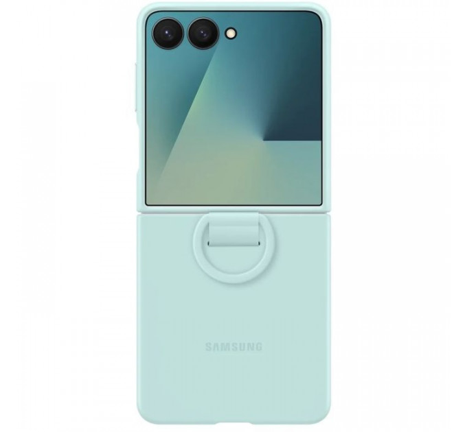 Чехол для мобильного телефона Samsung Silicone with Ring Galaxy Flip 7 Black (EF-PF766TMEGUA)