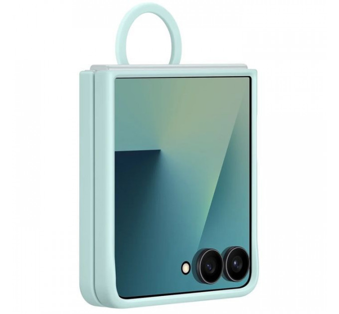 Чехол для мобильного телефона Samsung Silicone with Ring Galaxy Flip 7 Black (EF-PF766TMEGUA)
