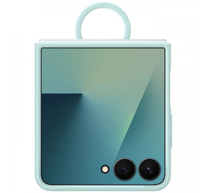 Чехол для мобильного телефона Samsung Silicone with Ring Galaxy Flip 7 Black (EF-PF766TMEGUA)