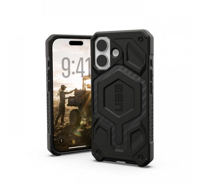 Чохол до мобільного телефона UAG iPhone 17 Monarch Pro MagSafe Carbon Fiber (114516114242)