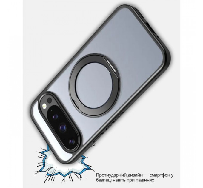 Чохол до мобільного телефона BeCover Aura Fold Google Pixel 9 \/ 9 Pro \/ 10 \/ 10 Pro Black (714134)