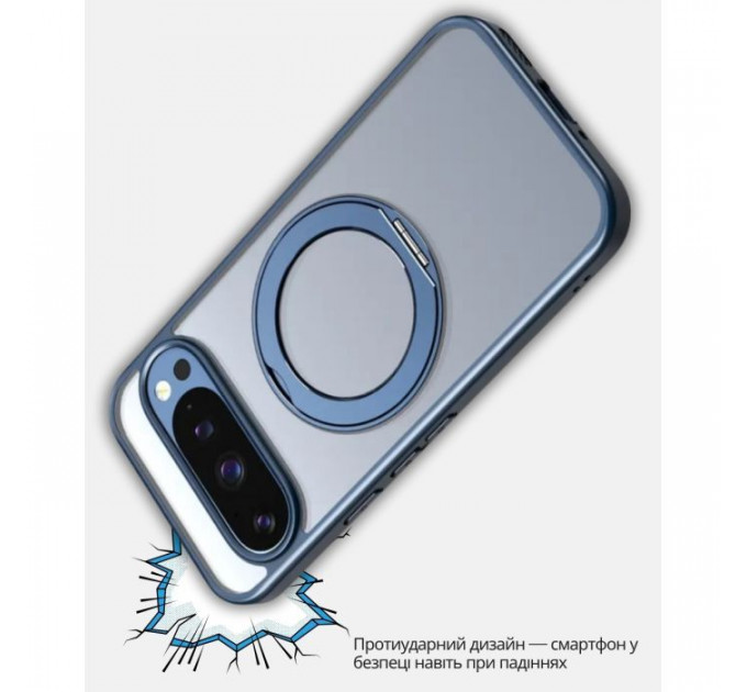 Чохол до мобільного телефона BeCover Aura Fold Google Pixel 9 \/ 9 Pro \/ 10 \/ 10 Pro Blue (714135)