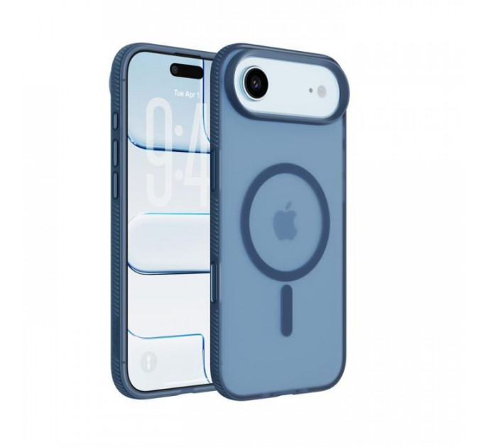 Чохол до мобільного телефона Belkin Magnetic Protective Grip iPhone Air Navy (MSA037HQNY)
