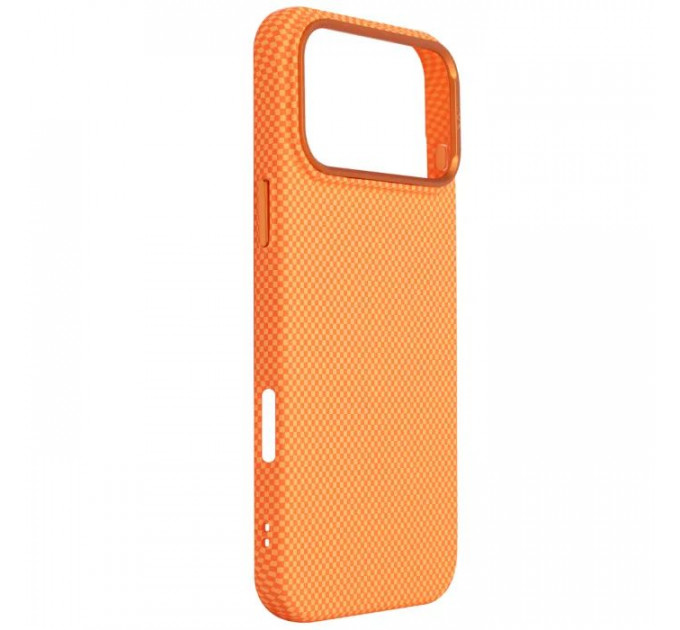 Чехол для мобильного телефона Armorstandart LikeCarbon2 MagCase Apple iPhone 17 Pro Max Kevlar Orange (ARM88555)