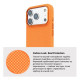 Чехол для мобильного телефона Armorstandart LikeCarbon2 MagCase Apple iPhone 17 Pro Max Kevlar Orange (ARM88555)