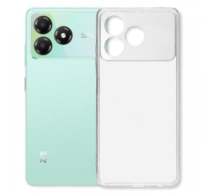 Чохол до мобільного телефона BeCover silicone ZTE Blade A36 \/ Nubia A36 Transparent (714908)