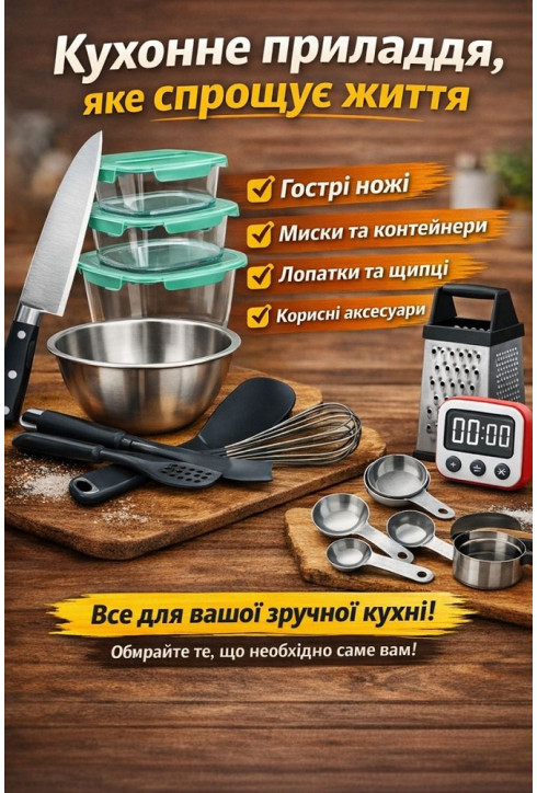 Кухонне приладдя 