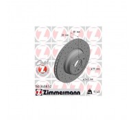 Гальмівний диск ZIMMERMANN 150.3408.52