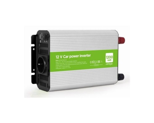 Автомобильный инвертор EnerGenie 12V/220V 1200 Вт (EG-PWC1200-01) Автомобильный инвертор EnerGenie 12V/220V 1200 Вт (EG-PWC1200-01)