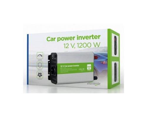 Автомобильный инвертор EnerGenie 12V/220V 1200 Вт (EG-PWC1200-01) Автомобильный инвертор EnerGenie 12V/220V 1200 Вт (EG-PWC1200-01)