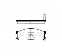 Тормозные колодки HI-Q SP1044