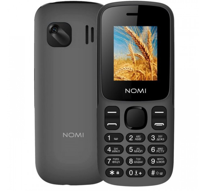 Мобильный телефон Nomi i1890 Grey Мобильный телефон Nomi i1890 Grey