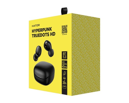 Наушники Hator Hyrerpunk Truedots HD Black (HTA-411) Наушники Hator Hyrerpunk Truedots HD Black (HTA-411)