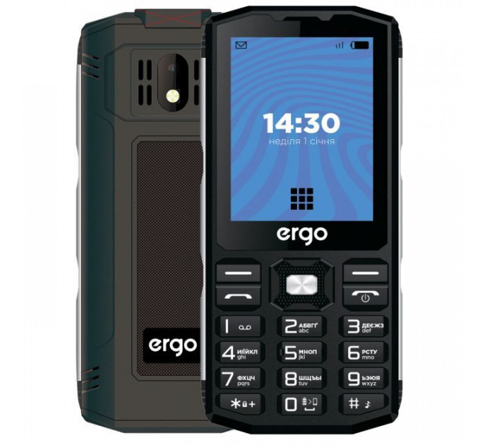 Мобільний телефон Ergo E282 Black