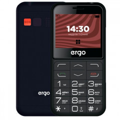 Мобільний телефон Ergo R231 Black