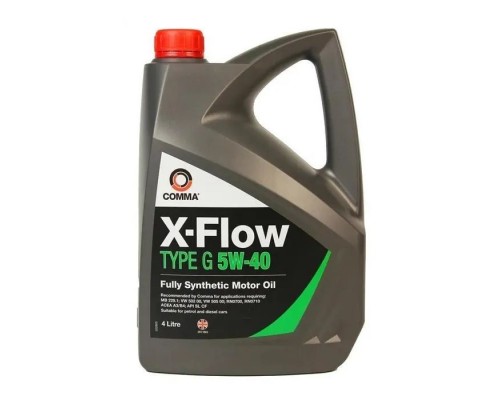 Моторна олива Comma X-FLOW TYPE G 5W-40-4л (XFG4L)