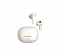 Наушники ColorWay Slim TWS-1 Earbuds Long Life Beige (CW-TWS1BE)