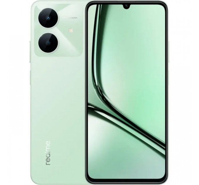 Мобільний телефон realme Note 60x 3\/64GB Wilderness Green Мобільний телефон realme Note 60x 3\/64GB Wilderness Green