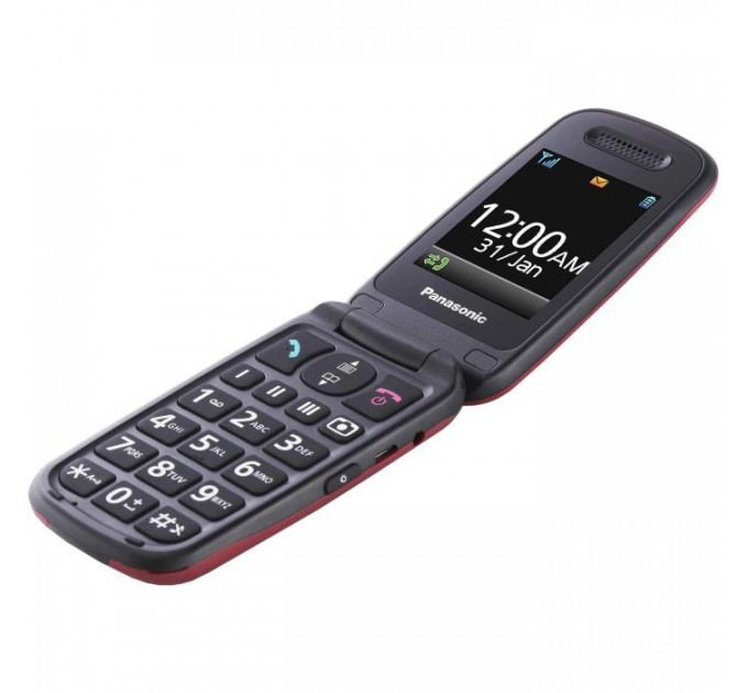 Мобильный телефон Panasonic KX-TU446 Red (KX-TU446EXR)