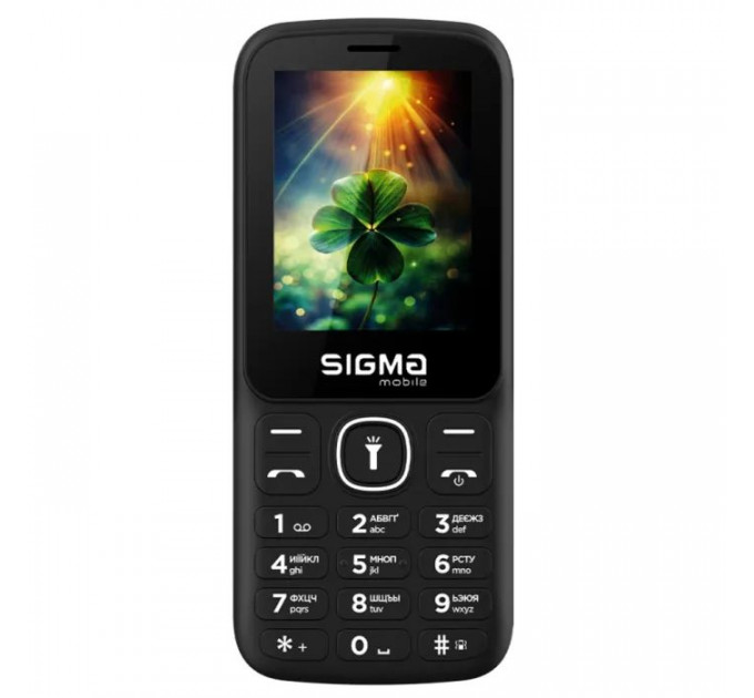 Мобільний телефон Sigma X-style 242 LUCKY Black (4827798792919)