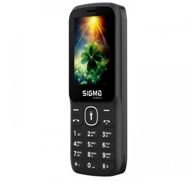 Мобільний телефон Sigma X-style 242 LUCKY Black (4827798792919)